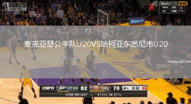 麦克亚瑟公羊队U20VS哈柯亚东悉尼市U20
