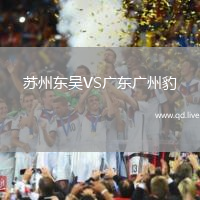 苏州东吴VS广东广州豹