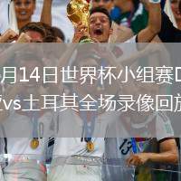 2026年6月14日世界杯小组赛D组第1轮澳大利亚vs土耳其全场录像回放