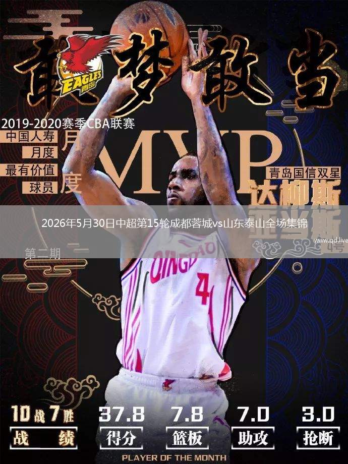 2026年5月30日中超第15轮成都蓉城vs山东泰山全场集锦